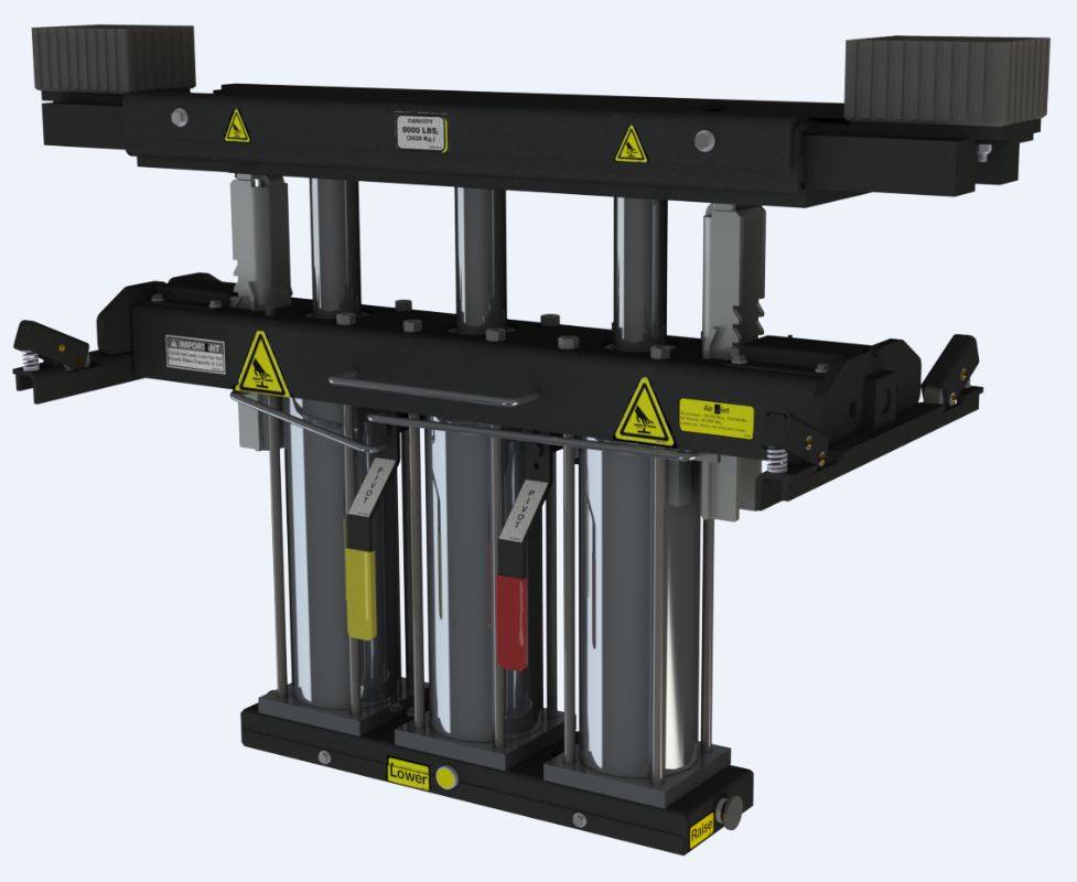 Equipment City — QSP RJ7000 7,000 pound rolling swing air rack jack